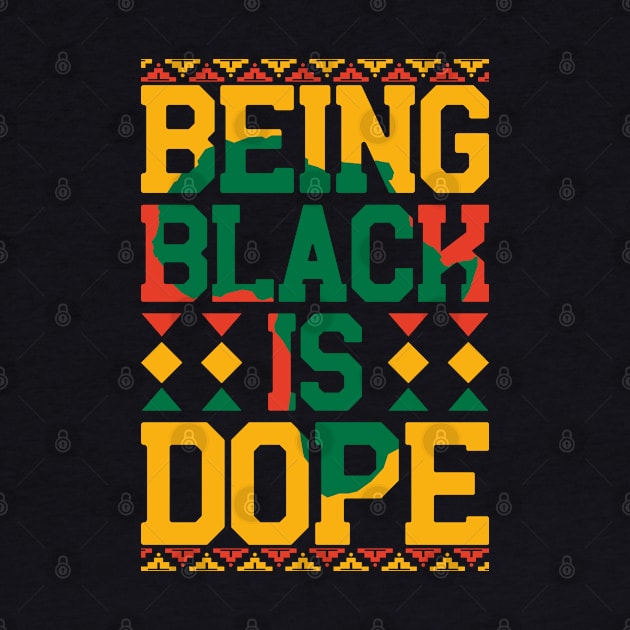 being black is dope  black lives matter by hadlamcom